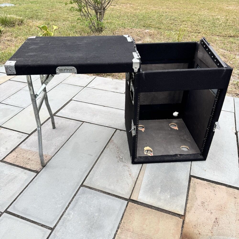 Grundorf TLR-16DR Carpet Mixer Case 12U Slant Top 16U Bottom Rack 20” Depth